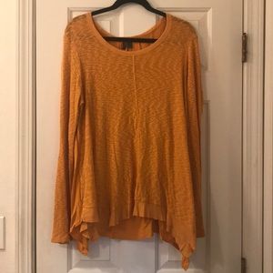 Left of Center Flowy Yellow Sweater